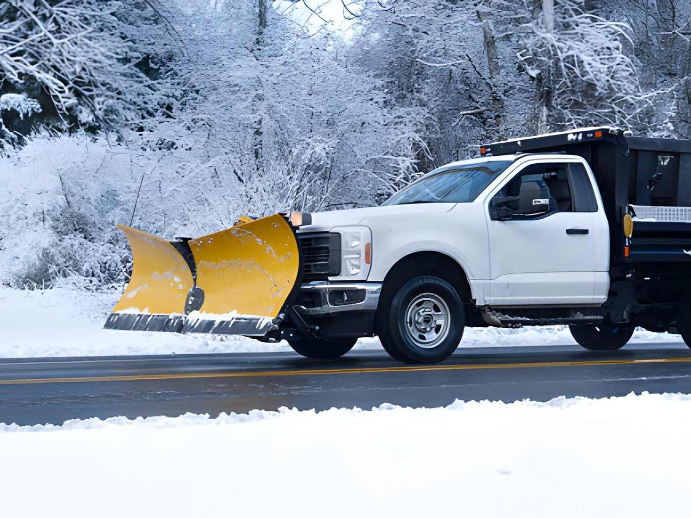 Snow removal in Needham