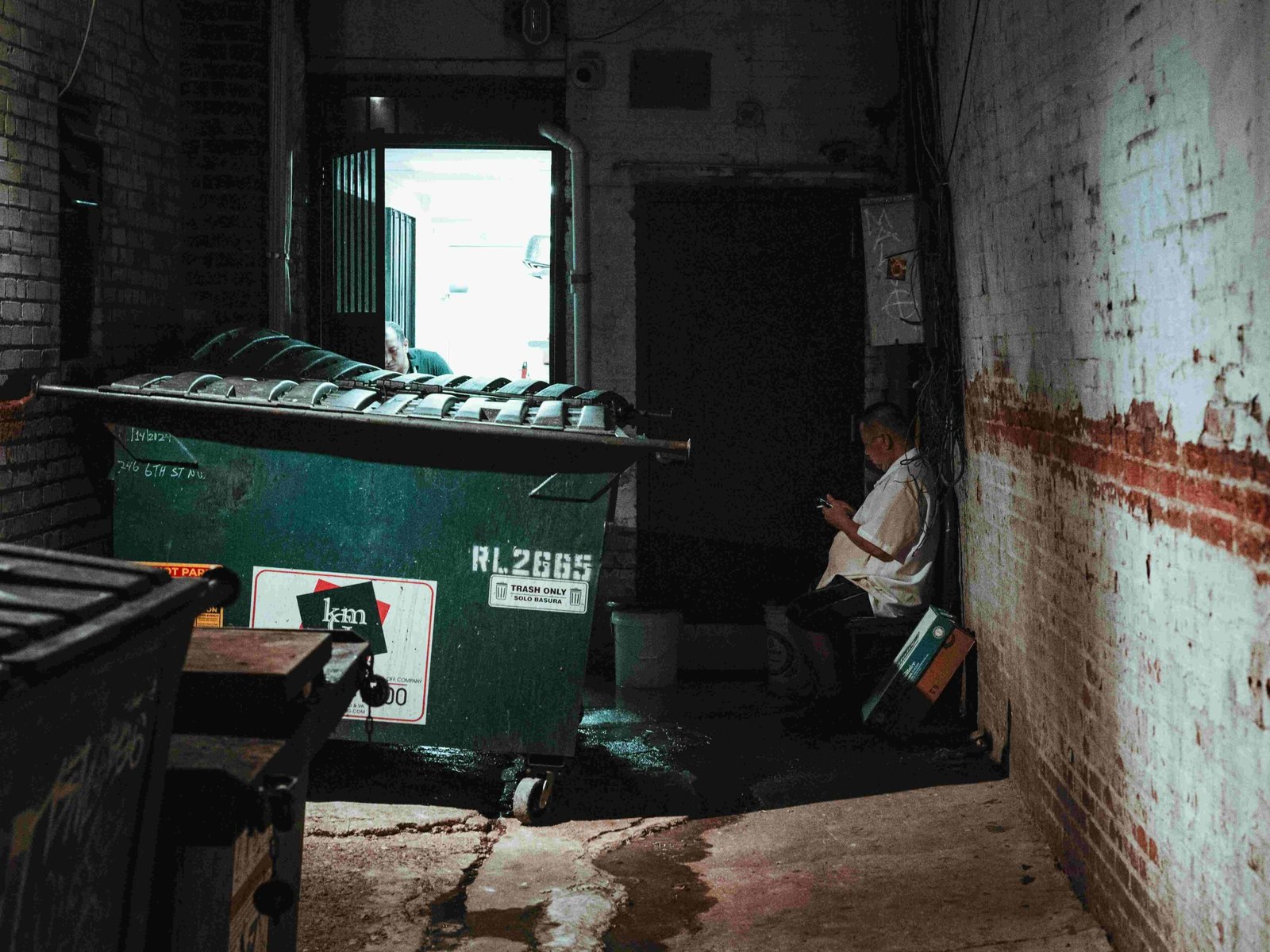 Commercial junk removal in a Boston office building