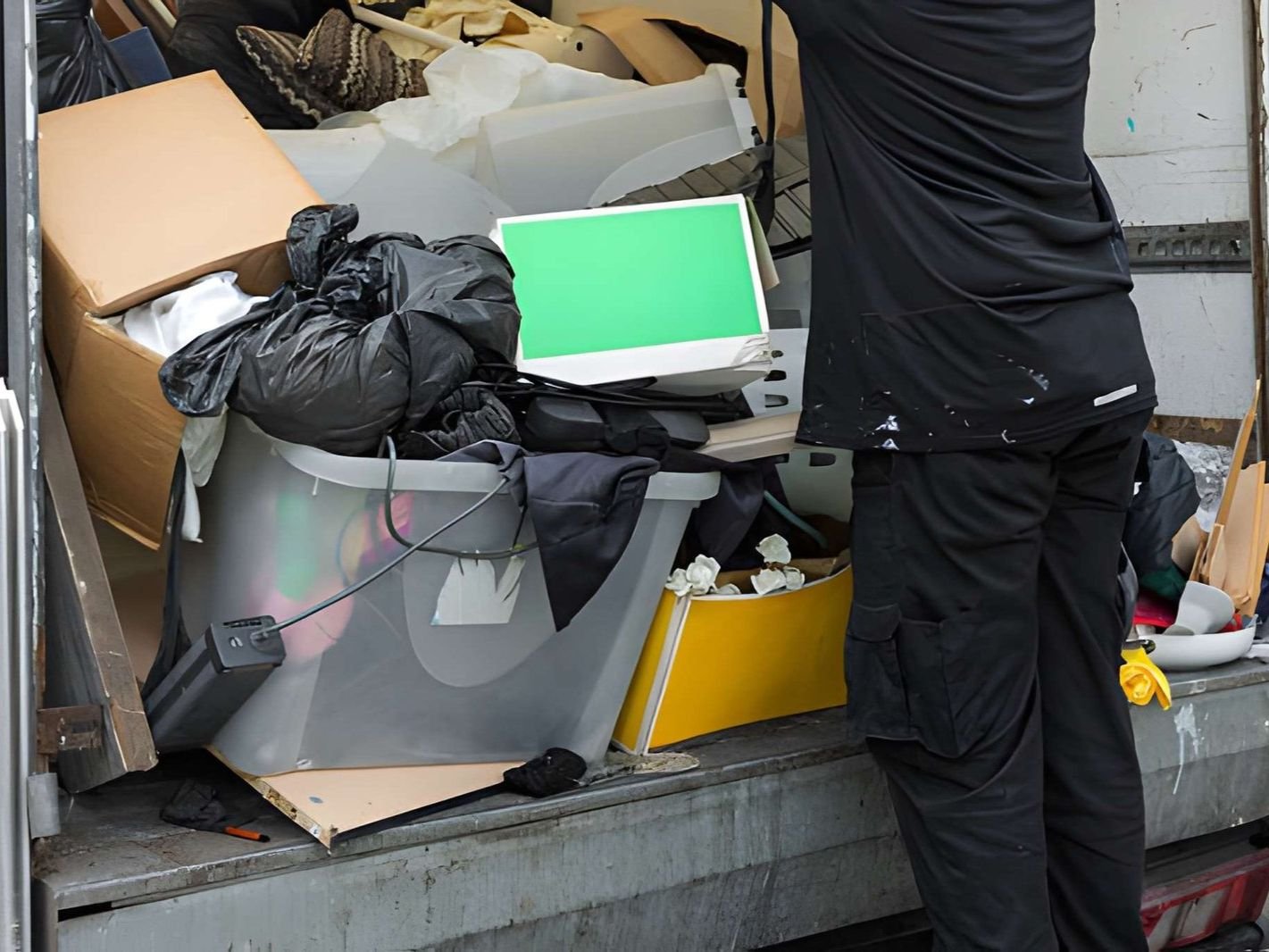 Junk removal services in Needham