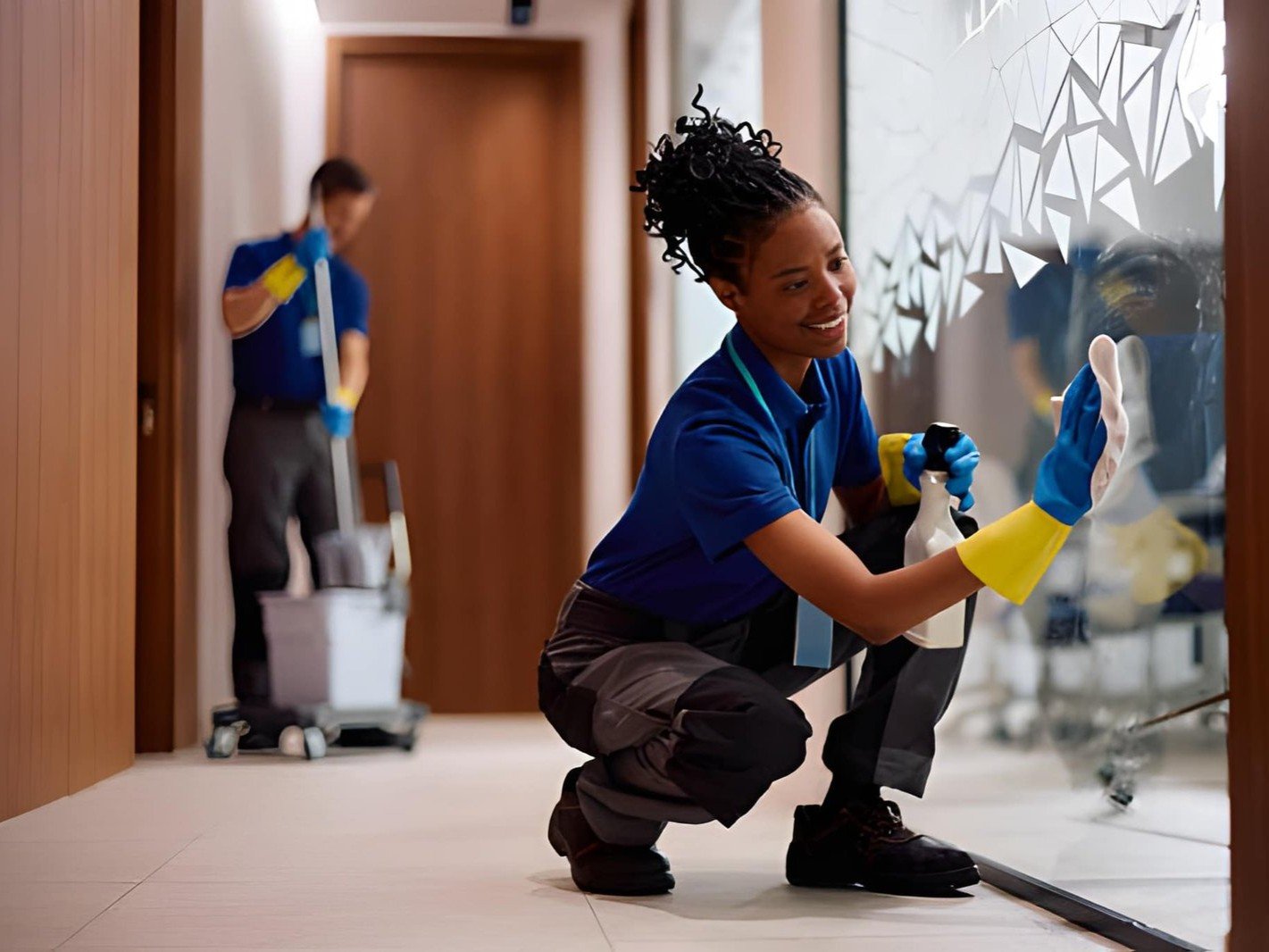 Residential cleaning for apartments